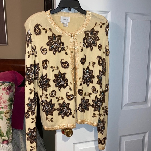 Just B beaded sweater size S - Picture 1 of 4
